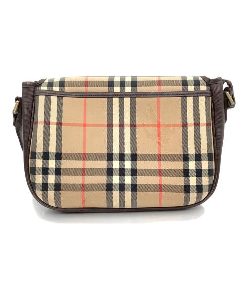 Burberry's（バーバリー）Burberry's (バーバリー) ショルダーバッグ ベージュ×ブラウンの古着・服飾アイテム