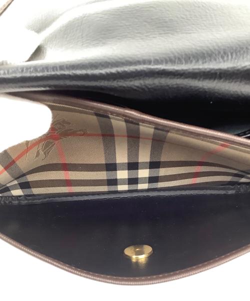 Burberry's（バーバリー）Burberry's (バーバリー) ショルダーバッグ ベージュ×ブラウンの古着・服飾アイテム