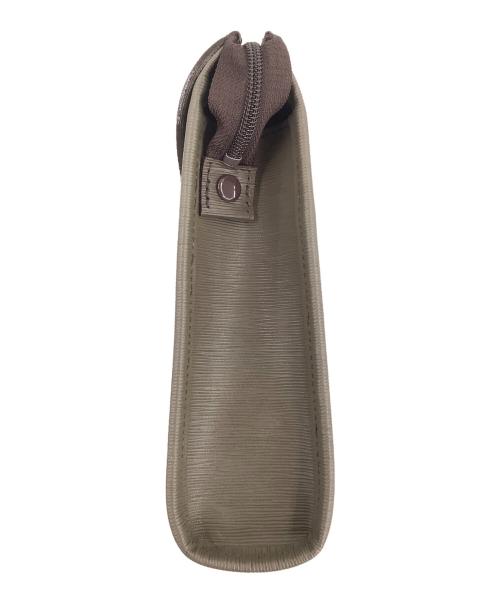 Burberry's（バーバリー）Burberry's (バーバリー) クラッチバッグ ベージュ×ブラウンの古着・服飾アイテム