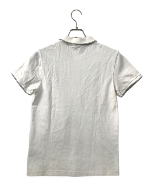 MONCLER S（モンクレールエス）MONCLER S (モンクレールエス) MAGLIA POLO MANICA CORTA ホワイト サイズ:Sの古着・服飾アイテム