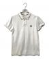 MONCLER S（モンクレールエス）の古着「MAGLIA POLO MANICA CORTA」｜ホワイト