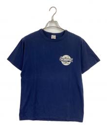 BUZZ RICKSON'S×PEANUTS（バズリクソンズ×ピーナッツ）の古着「半袖Tシャツ」｜ネイビー