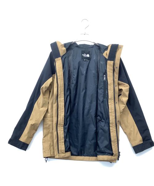 THE NORTH FACE（ザ ノース フェイス）THE NORTH FACE (ザ ノース フェイス) MOUNTAIN LIGHT JACKET ベージュ×ブラック サイズ:Mの古着・服飾アイテム