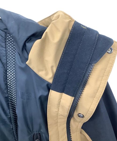 THE NORTH FACE（ザ ノース フェイス）THE NORTH FACE (ザ ノース フェイス) MOUNTAIN LIGHT JACKET ベージュ×ブラック サイズ:Mの古着・服飾アイテム