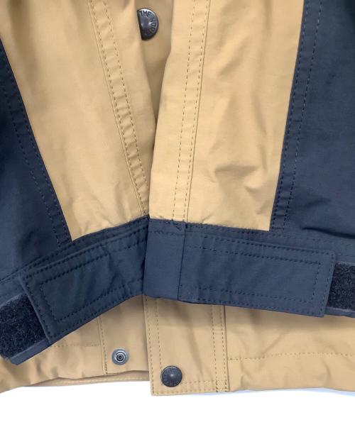 THE NORTH FACE（ザ ノース フェイス）THE NORTH FACE (ザ ノース フェイス) MOUNTAIN LIGHT JACKET ベージュ×ブラック サイズ:Mの古着・服飾アイテム