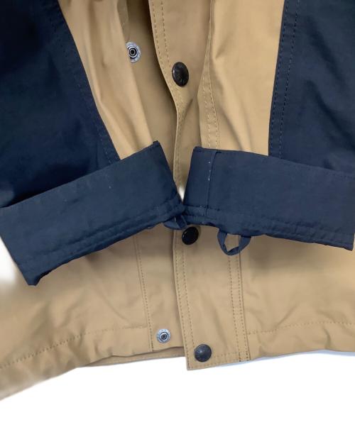 THE NORTH FACE（ザ ノース フェイス）THE NORTH FACE (ザ ノース フェイス) MOUNTAIN LIGHT JACKET ベージュ×ブラック サイズ:Mの古着・服飾アイテム
