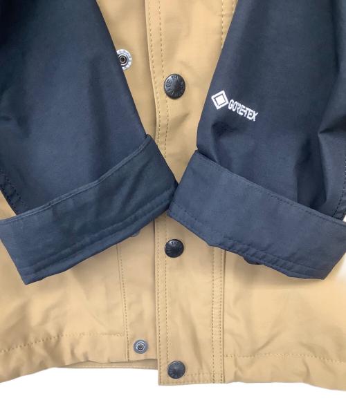 THE NORTH FACE（ザ ノース フェイス）THE NORTH FACE (ザ ノース フェイス) MOUNTAIN LIGHT JACKET ベージュ×ブラック サイズ:Mの古着・服飾アイテム