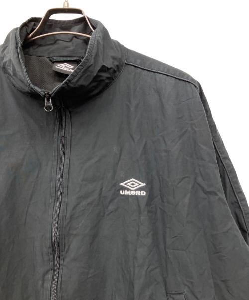 UMBRO（アンブロ）UMBRO (アンブロ) OPENING ACT (オープニングアクト) Oversized Tracksuit Jacket ブラック サイズ:Sの古着・服飾アイテム