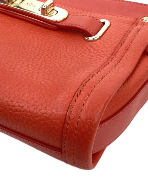 COACH（コーチ）COACH (コーチ) スワッガ― リストレット　ショルダーバッグ レッドの古着・服飾アイテム