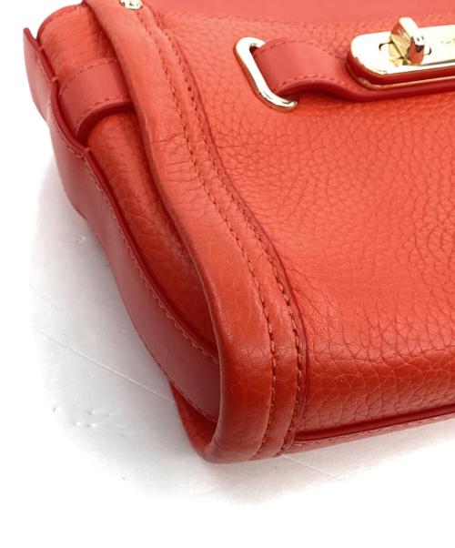 COACH（コーチ）COACH (コーチ) スワッガ― リストレット　ショルダーバッグ レッドの古着・服飾アイテム