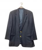 LAND'S ENDランズエンド）の古着「カシミヤ100%紺ブレ」｜ネイビー