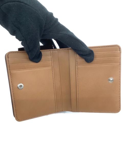 MARGARET HOWELL idea（マーガレット ハウエル アイディア）MARGARET HOWELL idea (マーガレット ハウエル アイディア) 2つ折り財布 ブラウンの古着・服飾アイテム