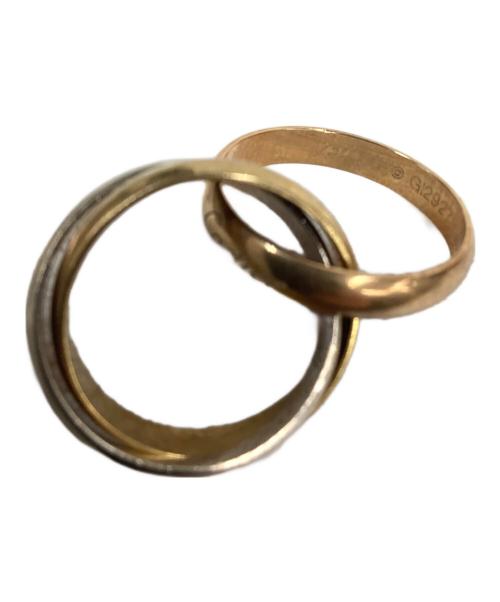 Cartier（カルティエ）Cartier (カルティエ) K18　トリニティリング サイズ:50（JP10)の古着・服飾アイテム