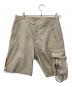 PRADA（プラダ）の古着「2WAYポケット＆ポーチ脱着カーゴショーツ」｜ベージュ