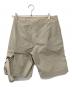 PRADA (プラダ) 2WAYポケット＆ポーチ脱着カーゴショーツ ベージュ サイズ:46（ML)：15000円