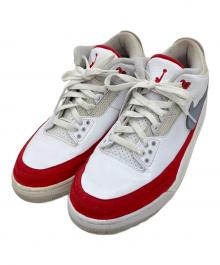 NIKE（ナイキ）の古着「AIR JORDAN 3 RETRO」｜ホワイト×レッド