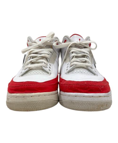 NIKE（ナイキ）NIKE (ナイキ) AIR JORDAN 3 RETRO ホワイト×レッド サイズ:27.5cmの古着・服飾アイテム