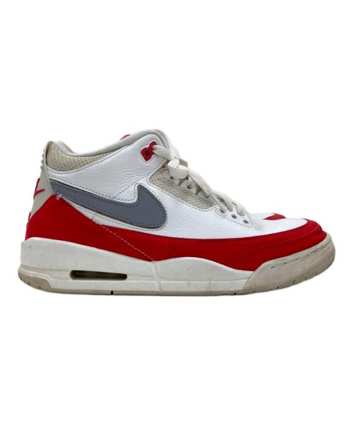NIKE（ナイキ）NIKE (ナイキ) AIR JORDAN 3 RETRO ホワイト×レッド サイズ:27.5cmの古着・服飾アイテム