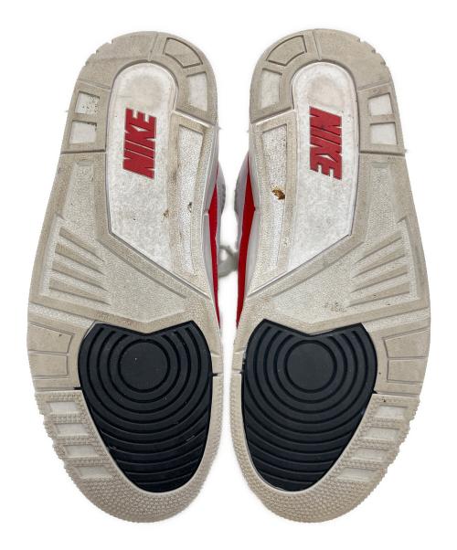 NIKE（ナイキ）NIKE (ナイキ) AIR JORDAN 3 RETRO ホワイト×レッド サイズ:27.5cmの古着・服飾アイテム