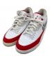 NIKE（ナイキ）の古着「AIR JORDAN 3 RETRO」｜ホワイト×レッド