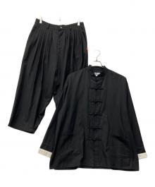 NAVIETOKYO（ネイビートーキョー）の古着「HaoWideShirts &HaoBalloonPants-Black-」｜ブラック