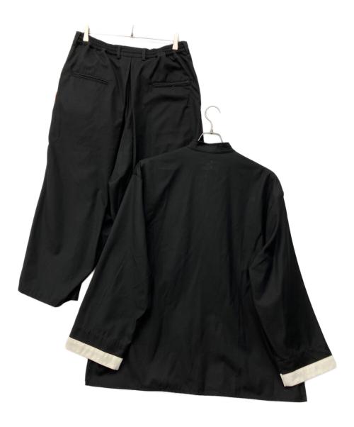 NAVIETOKYO（ネイビートーキョー）NAVIETOKYO (ネイビートーキョー) HaoWideShirts &HaoBalloonPants-Black- ブラック サイズ:XLの古着・服飾アイテム