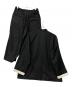 NAVIETOKYO (ネイビートーキョー) HaoWideShirts &HaoBalloonPants-Black- ブラック サイズ:XL：9000円