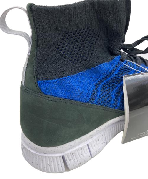 NIKE（ナイキ）NIKE (ナイキ) FREE FLYKNIT MERCURIAL FC ブルー×ブラック サイズ:28 未使用品の古着・服飾アイテム