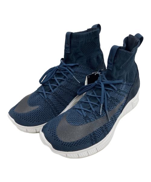 NIKE（ナイキ）NIKE (ナイキ) FREE FLYKNIT MERCURIAL SP ネイビー サイズ:28 未使用品の古着・服飾アイテム