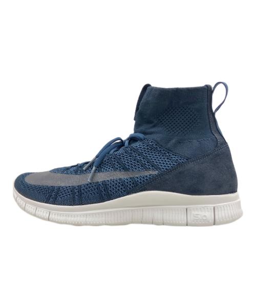 NIKE（ナイキ）NIKE (ナイキ) FREE FLYKNIT MERCURIAL SP ネイビー サイズ:28 未使用品の古着・服飾アイテム