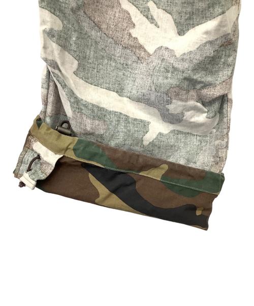 gadid anoniem（ガディッド アノニム）gadid anoniem (ガディッド アノニム) soni カーゴパンツ ホワイトベース サイズ:Sの古着・服飾アイテム