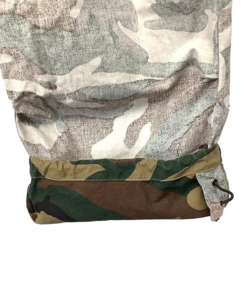 gadid anoniem（ガディッド アノニム）gadid anoniem (ガディッド アノニム) soni カーゴパンツ ホワイトベース サイズ:Sの古着・服飾アイテム