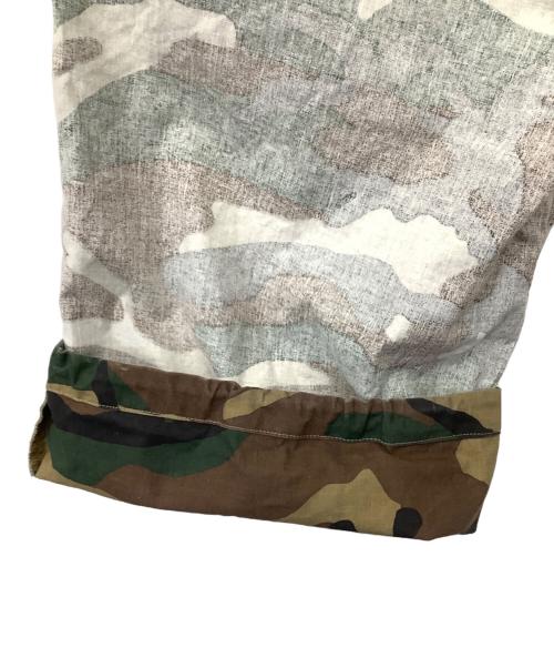 gadid anoniem（ガディッド アノニム）gadid anoniem (ガディッド アノニム) soni カーゴパンツ ホワイトベース サイズ:Sの古着・服飾アイテム