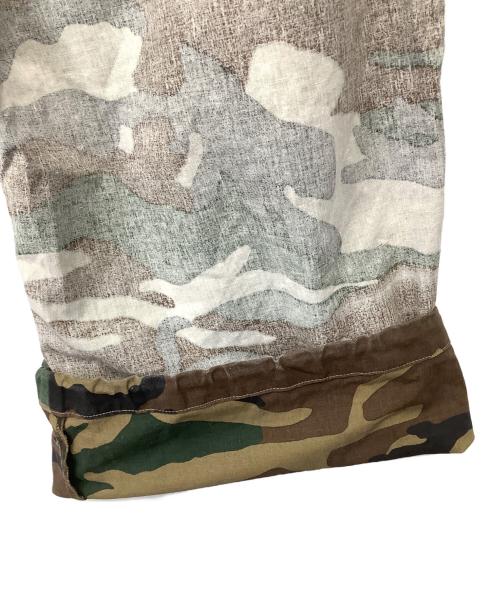 gadid anoniem（ガディッド アノニム）gadid anoniem (ガディッド アノニム) soni カーゴパンツ ホワイトベース サイズ:Sの古着・服飾アイテム