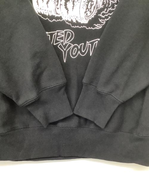 WASTED YOUTH（ウェイステッドユース）WASTED YOUTH (ウェイステッドユース) carservice (カーサービス) コラボスウェット ブラック サイズ:XLの古着・服飾アイテム