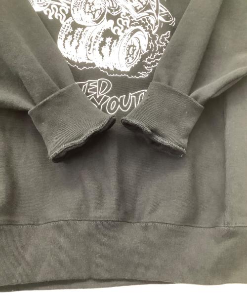 WASTED YOUTH（ウェイステッドユース）WASTED YOUTH (ウェイステッドユース) carservice (カーサービス) コラボスウェット ブラック サイズ:XLの古着・服飾アイテム