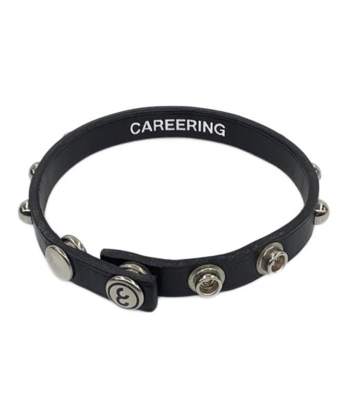CAREERING（キャリアリング）CAREERING (キャリアリング) 藤原ヒロシ氏 (fragment design) (フジワラヒロシ フラグメントデザイン) ブレスレット ブラックの古着・服飾アイテム