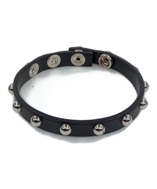 CAREERING（キャリアリング）CAREERING (キャリアリング) 藤原ヒロシ氏 (fragment design) (フジワラヒロシ フラグメントデザイン) ブレスレット ブラックの古着・服飾アイテム