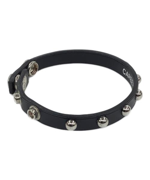 CAREERING（キャリアリング）CAREERING (キャリアリング) 藤原ヒロシ氏 (fragment design) (フジワラヒロシ フラグメントデザイン) ブレスレット ブラックの古着・服飾アイテム