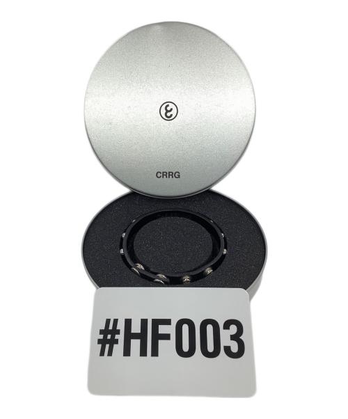 CAREERING（キャリアリング）CAREERING (キャリアリング) 藤原ヒロシ氏 (fragment design) (フジワラヒロシ フラグメントデザイン) ブレスレット ブラックの古着・服飾アイテム