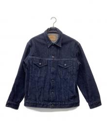 BLUE BLUE（ブルーブルー）の古着「JK01 SELVEDGE DENIM 3rd TYPE TRUCKER JACKET」｜インディゴ