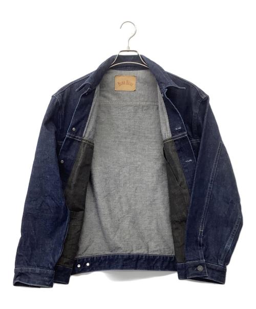 BLUE BLUE（ブルーブルー）BLUE BLUE (ブルーブルー) JK01 SELVEDGE DENIM 3rd TYPE TRUCKER JACKET インディゴ サイズ:3の古着・服飾アイテム