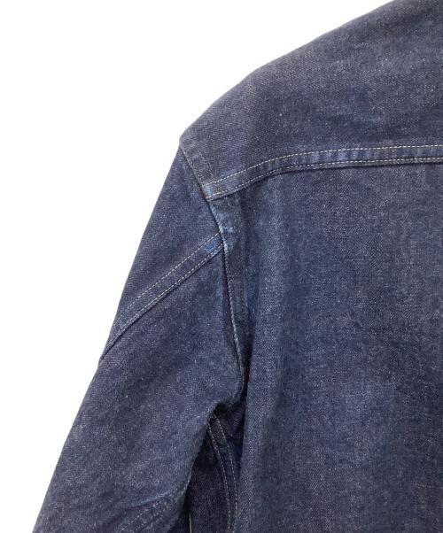 BLUE BLUE（ブルーブルー）BLUE BLUE (ブルーブルー) JK01 SELVEDGE DENIM 3rd TYPE TRUCKER JACKET インディゴ サイズ:3の古着・服飾アイテム