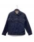 BLUE BLUE（ブルーブルー）の古着「JK01 SELVEDGE DENIM 3rd TYPE TRUCKER JACKET」｜インディゴ