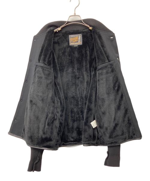 Hysteric Glamour（ヒステリックグラマー）Hysteric Glamour (ヒステリックグラマー) WALKED WAY 刺繍 裏ボアスタジャン ブラック サイズ:Lの古着・服飾アイテム