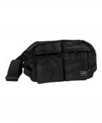 PORTER×Hysteric Glamourポーター×ヒステリックグラマー）の古着「TANKER WAIST BAG」｜ブラック