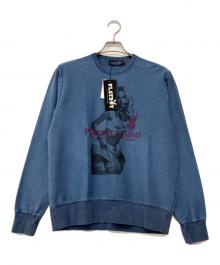 Hysteric Glamour×PLAY BOY（ヒステリックグラマー×プレイボーイ）の古着「NO RULES スウェット」｜ブルー