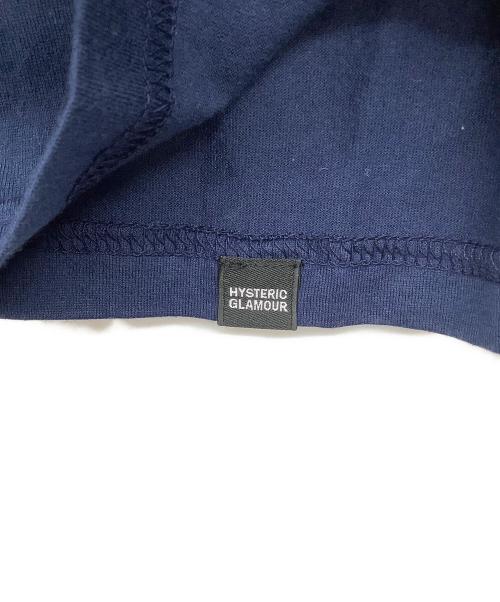 Hysteric Glamour（ヒステリックグラマー）Hysteric Glamour (ヒステリックグラマー) ヒスガール　ロンT ネイビー サイズ:L 未使用品の古着・服飾アイテム