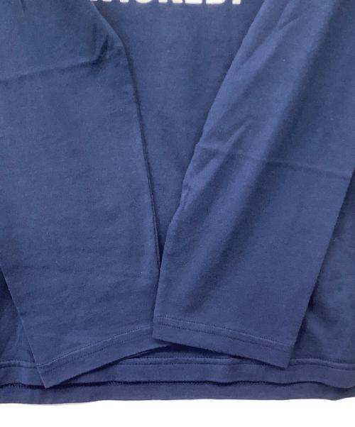 Hysteric Glamour（ヒステリックグラマー）Hysteric Glamour (ヒステリックグラマー) ヒスガール　ロンT ネイビー サイズ:L 未使用品の古着・服飾アイテム