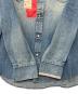 中古・古着 Hysteric Glamour (ヒステリックグラマー) パッチワークデニム加工ウェスタンシャツ インディゴ サイズ:L 未使用品：12000円